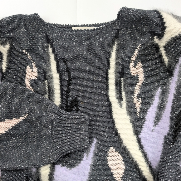 Vintage Women's Franco Valeri Sweater With Angora Wool ~ Size Large - Picture 6 of 8